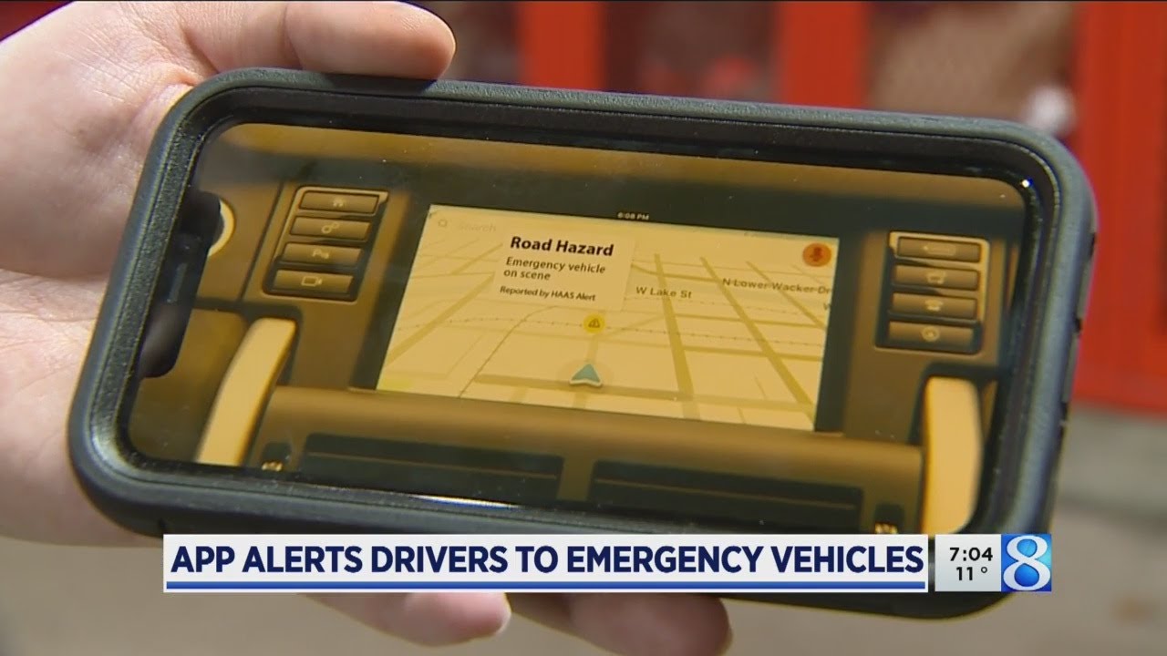 App alerts drivers to emergency vehicles