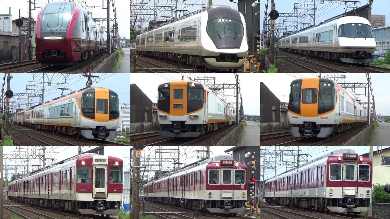 【近鉄】土曜昼頃に近鉄名古屋線を走る列車（13時～14時）【続々列車】