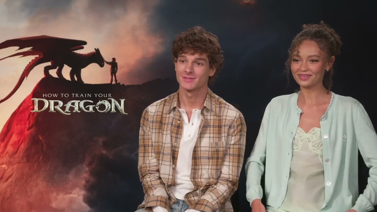 Flying High with 'How To Train Your Dragon' Stars Mason Thames and Nico Parker