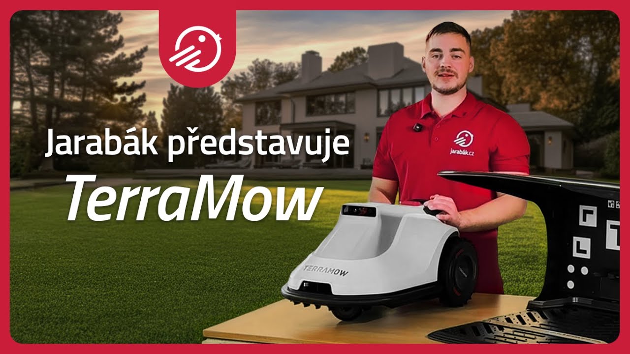 Robotická sekačka TerraMow u Jarabáka