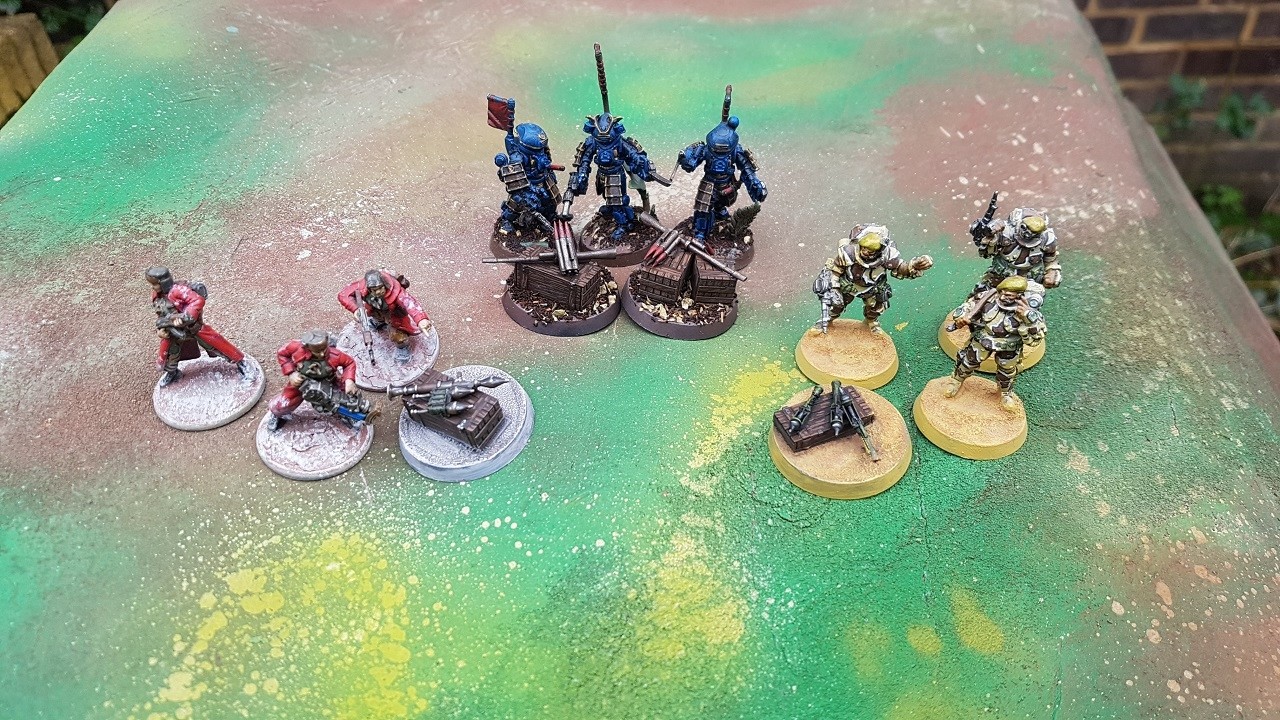 I made more of the model-tokens because they are so fun to make!