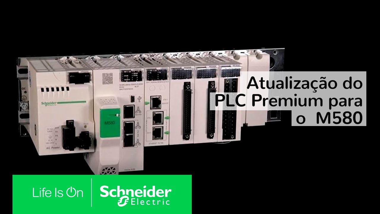 Modernização do PLC Premium para o PLC Modicon M580 | Schneider Electric Brasil