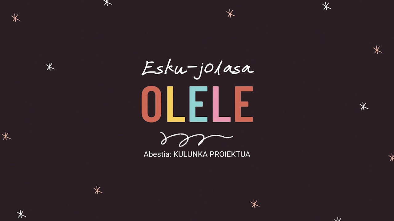 OLELÉ (esku-jolasa)