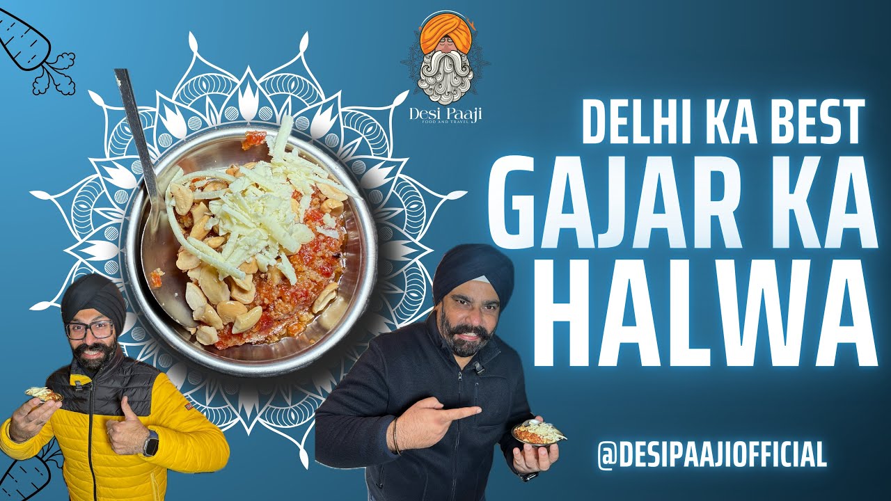 Delhi Ka Best Gajar Ka Halwa I Kulfi Falooda I Ras Malai I Badam Milk I Karol Bagh I DelhiStreetFood