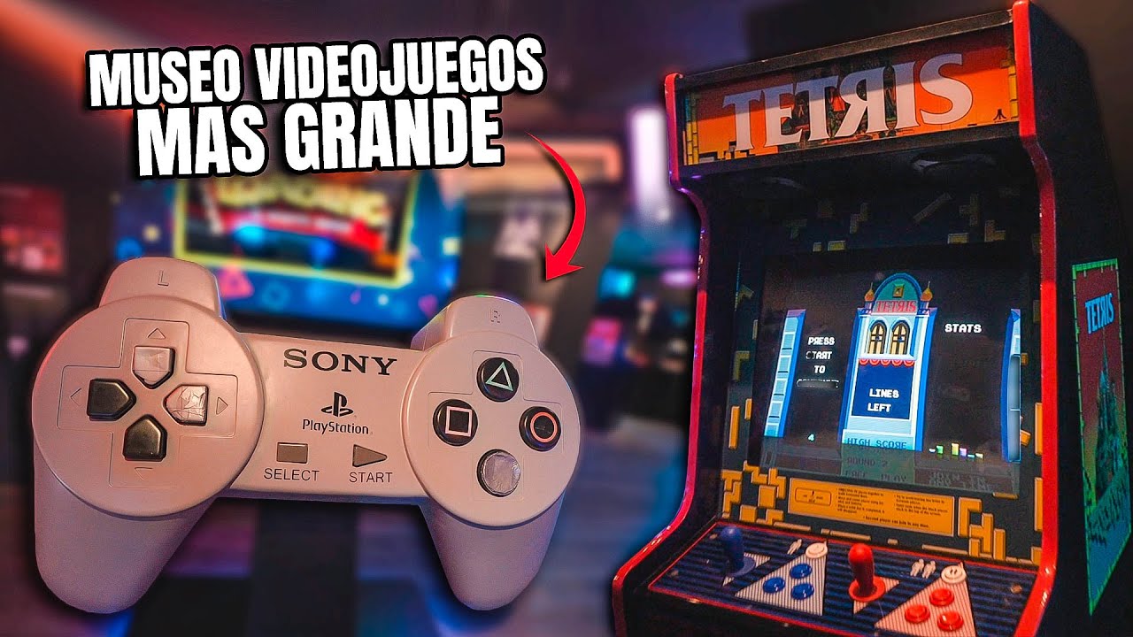 VISITO el MUSEO del VIDEOJUEGO MÁS GRANDE del PAIS *nunca había visto algo así*