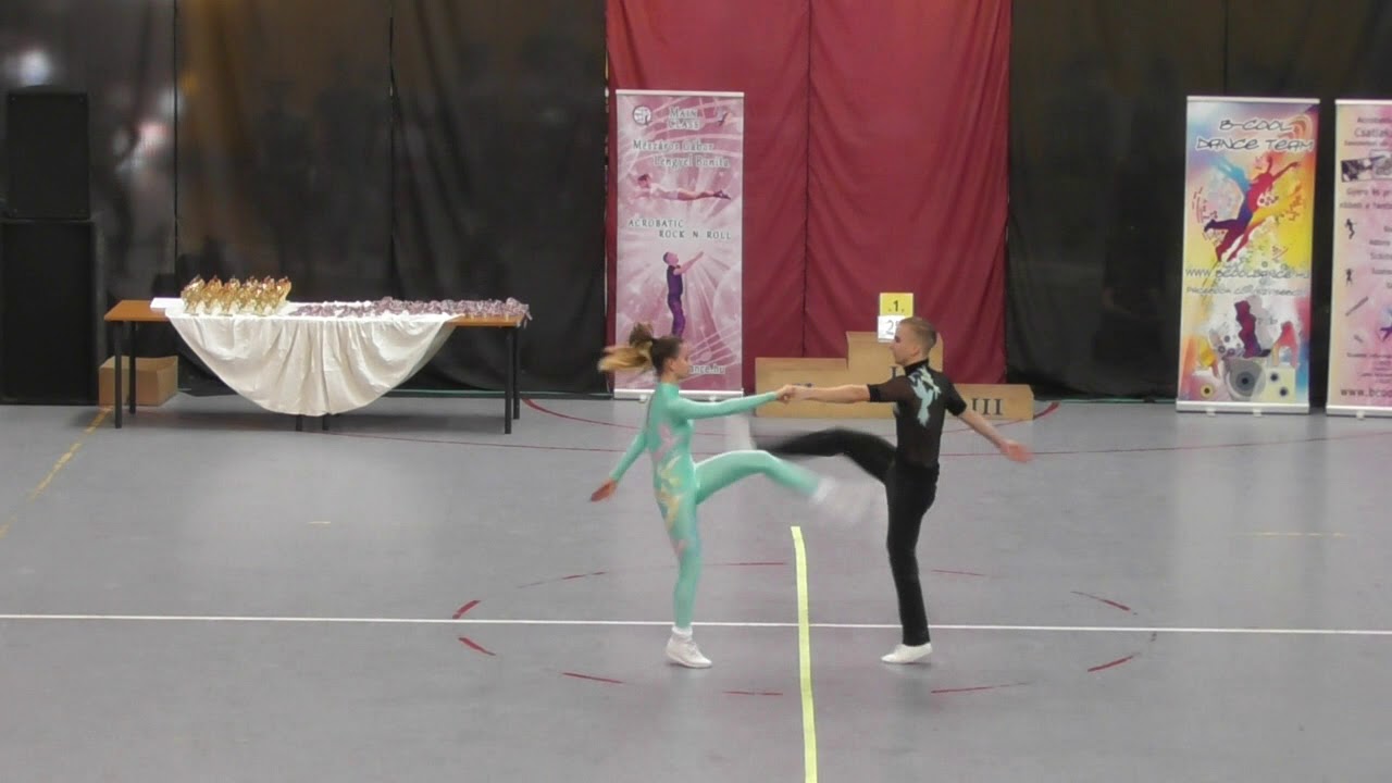 Czanik László (RÓK And Roll SE) - Korpás Petra (Masters SE) akrobatika