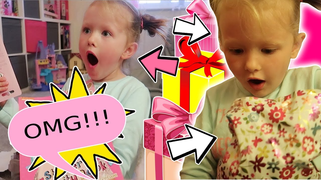 ОТКРЫТИЕ ПОДАРКА НА ДЕНЬ РОЖДЕНИЯ 6-ЛЕТНЕГО РЕБЕНКА! - ТАК МИЛО!