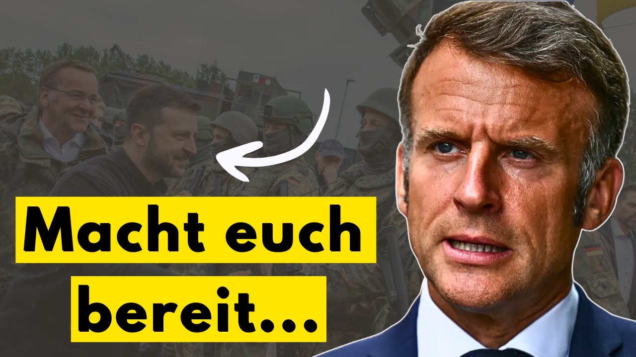Frankreich warnt Bürger: Bald gibt es Krieg!
