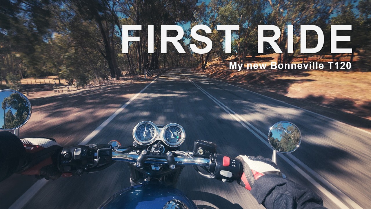 First Ride on the Triumph T120 | Pure POV