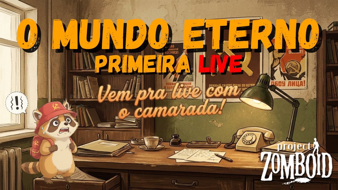 AO VIVO| MUNDO ETERNO! (Aceito dicas) [ProjectZomboid]