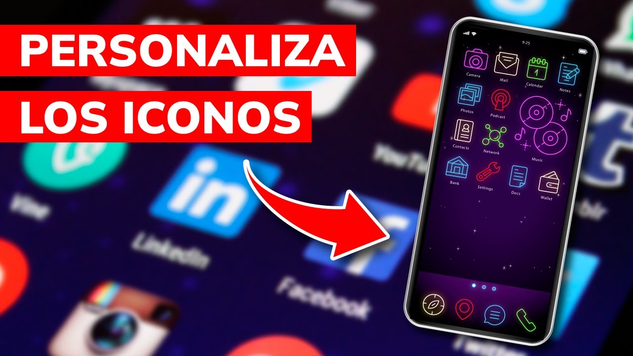 Las 5 mejores APPS para CAMBIAR EL ICONO de las APLICACIONES (Android e iOS)