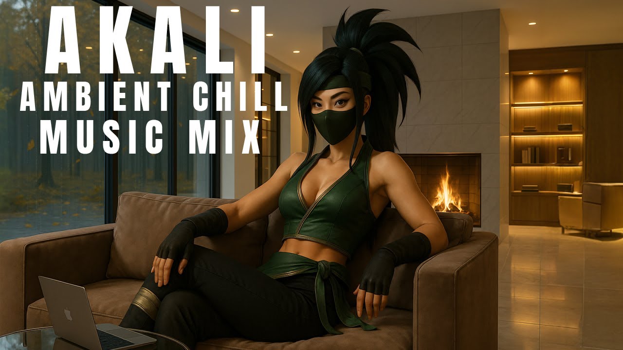 🔥 AKALI 🌟 | Ambient and Chill Synthwave Music Mix for Work and Study 🔥