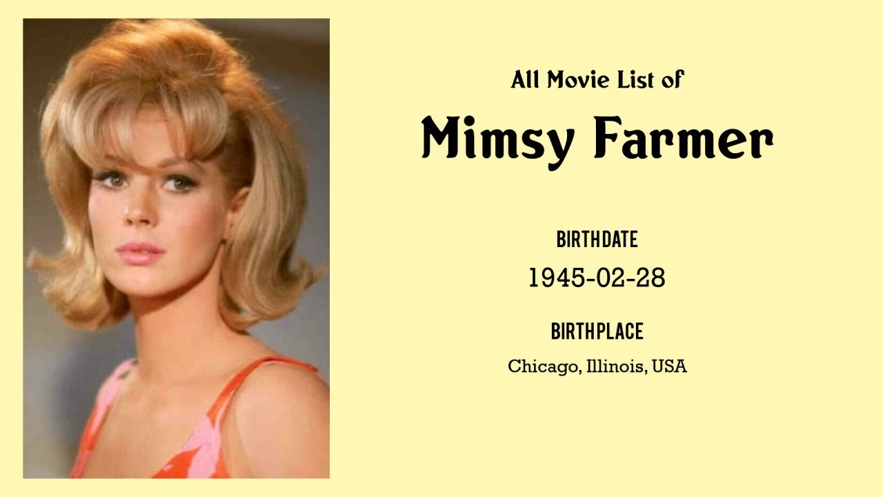 Mimsy Farmer Movies list Mimsy Farmer| Filmography of Mimsy Farmer