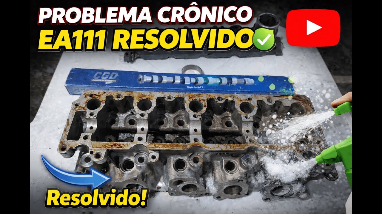 Resolvendo problema de lubrificacao motor ea111