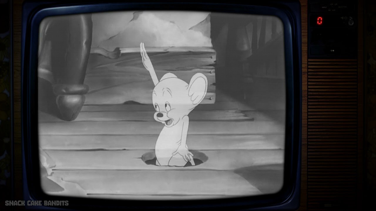 Classic Cartoon The Haunted Mouse – Best Restoration! Color, Sound, & Clarity on a 70s TV
