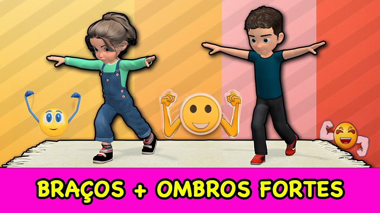 BRAÇOS + OMBROS FORTES: Treino de 20 Minutos para a Parte Superior do Corpo de Crianças