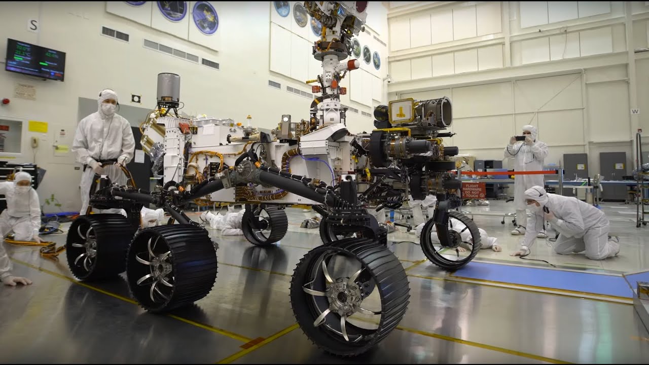 First Drive Test of NASA&rsquo;s Mars 2020 Rover