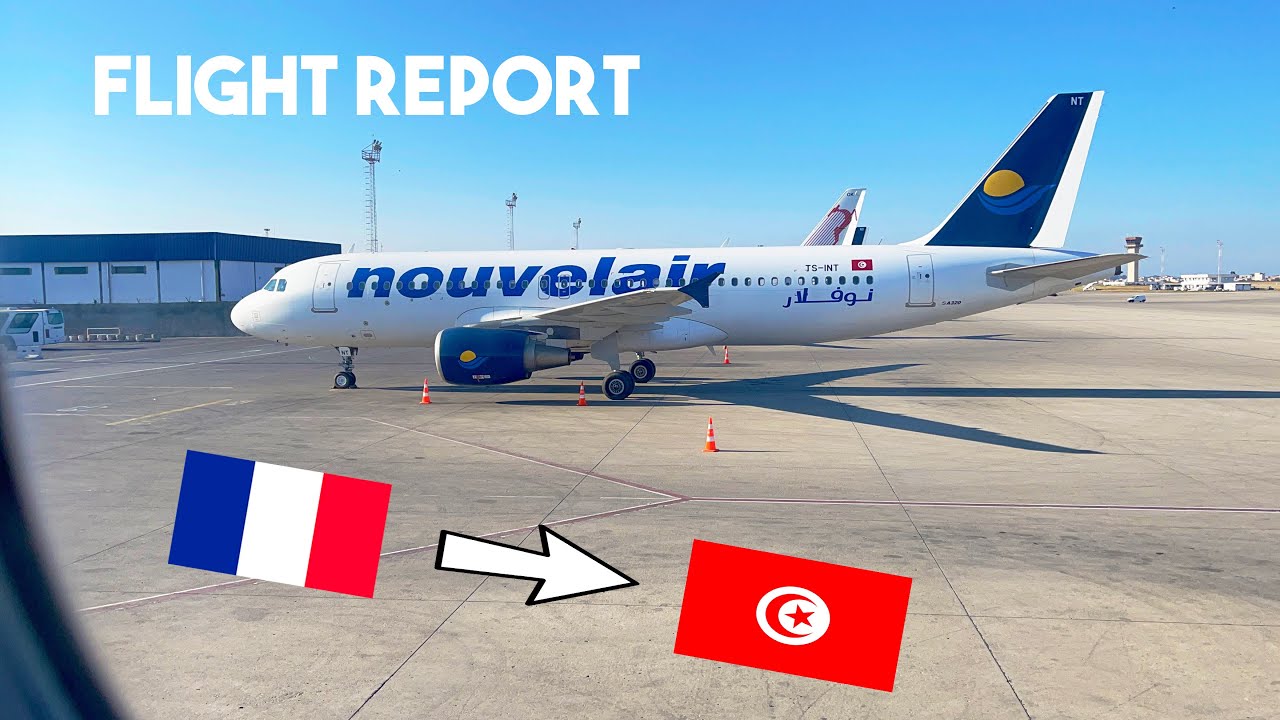 Flight Report Nouvelair | Paris CDG - Tunis | Airbus A320