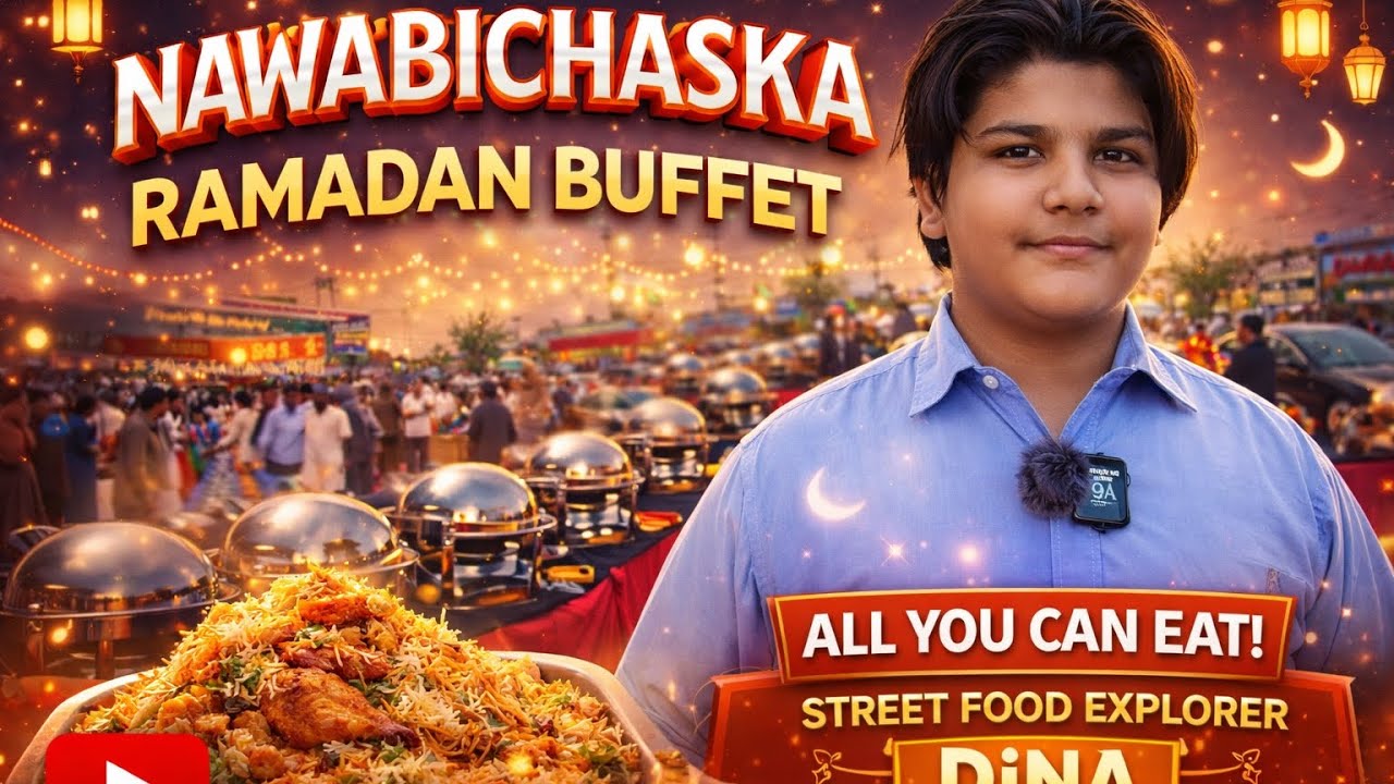 Nawabi chaska Ramadan Buffet Dina | All You Can Eat 🤯 Worth It?