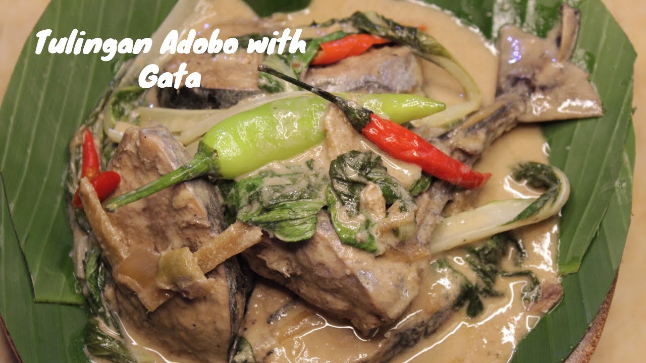 ADOBONG ISDA NA MAY GATA | GINATAANG YELLOW FIN PANLASANG PINOY