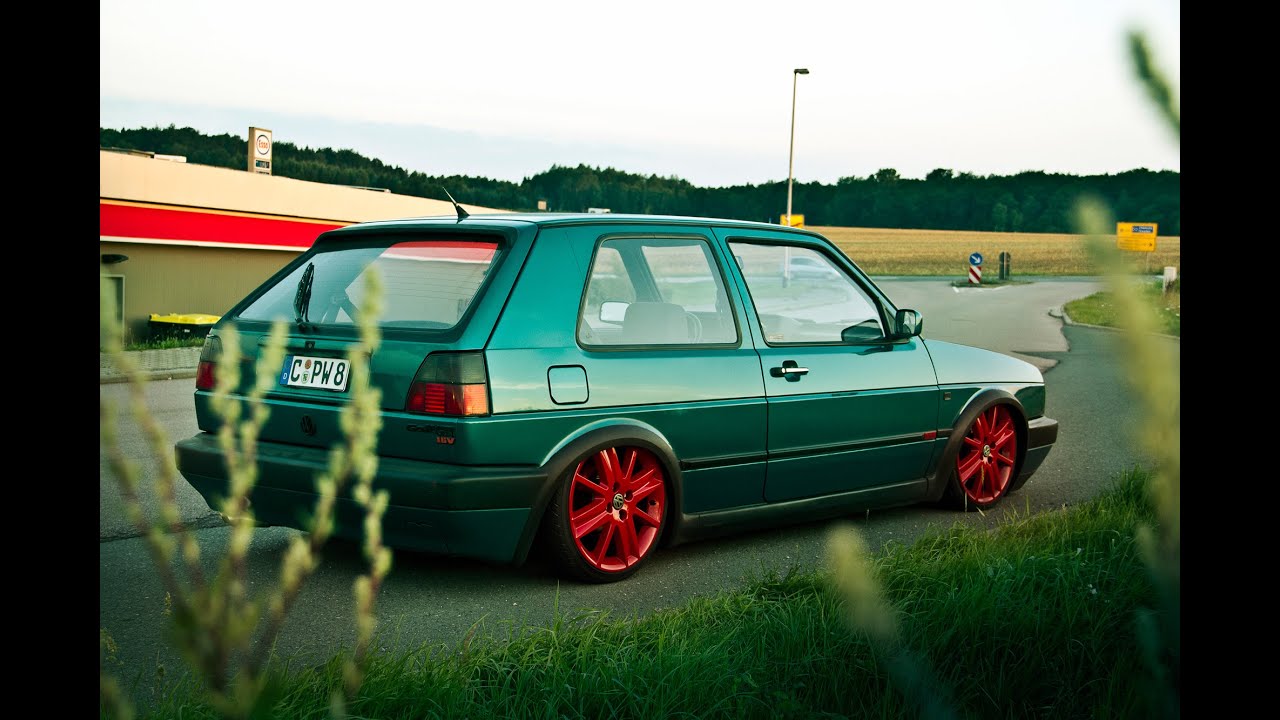 Frohlix Entertainment | Low/static VW Golf MK2 GTI by EmuEmusen