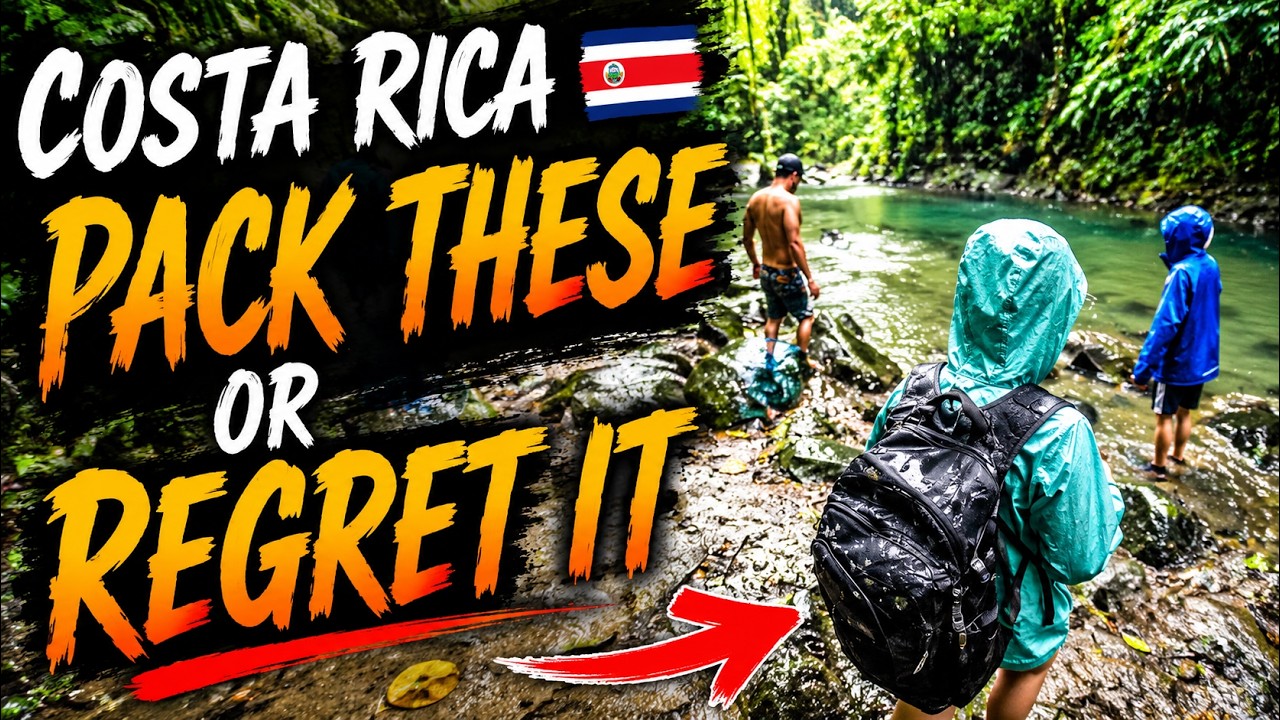 Costa Rica - Top 9 Essential Things to Pack