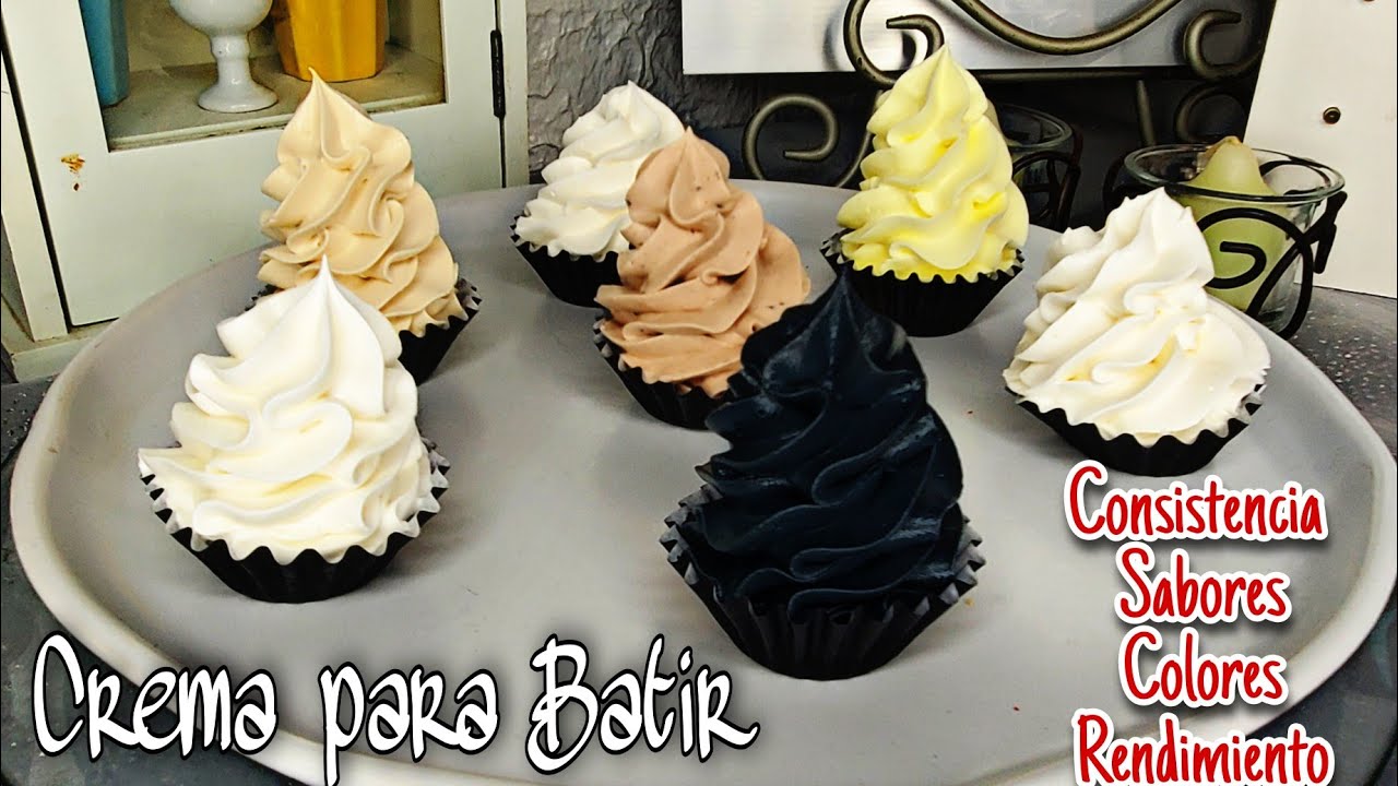 Hablemos de... Crema para Batir 🍦 Punto Exacto, Colores, Sabor, Textura, Conservación & Rendimiento