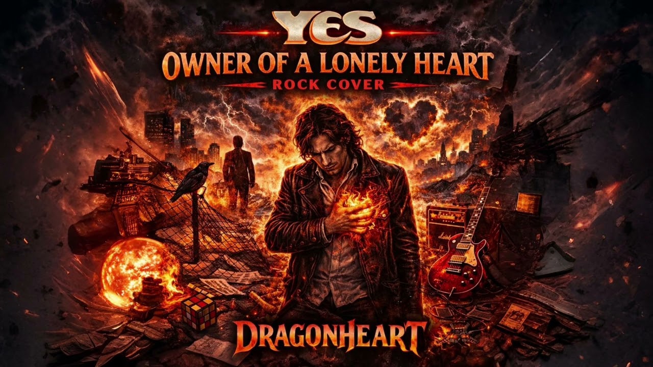 YES – OWNER OF A LONELY HEART ROCK COVER by DRAGONHEART 💔🔥