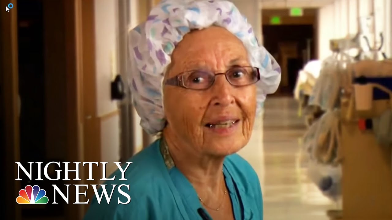 Inspiring America: Meet America’s Oldest Working Nurse | NBC Nightly News
