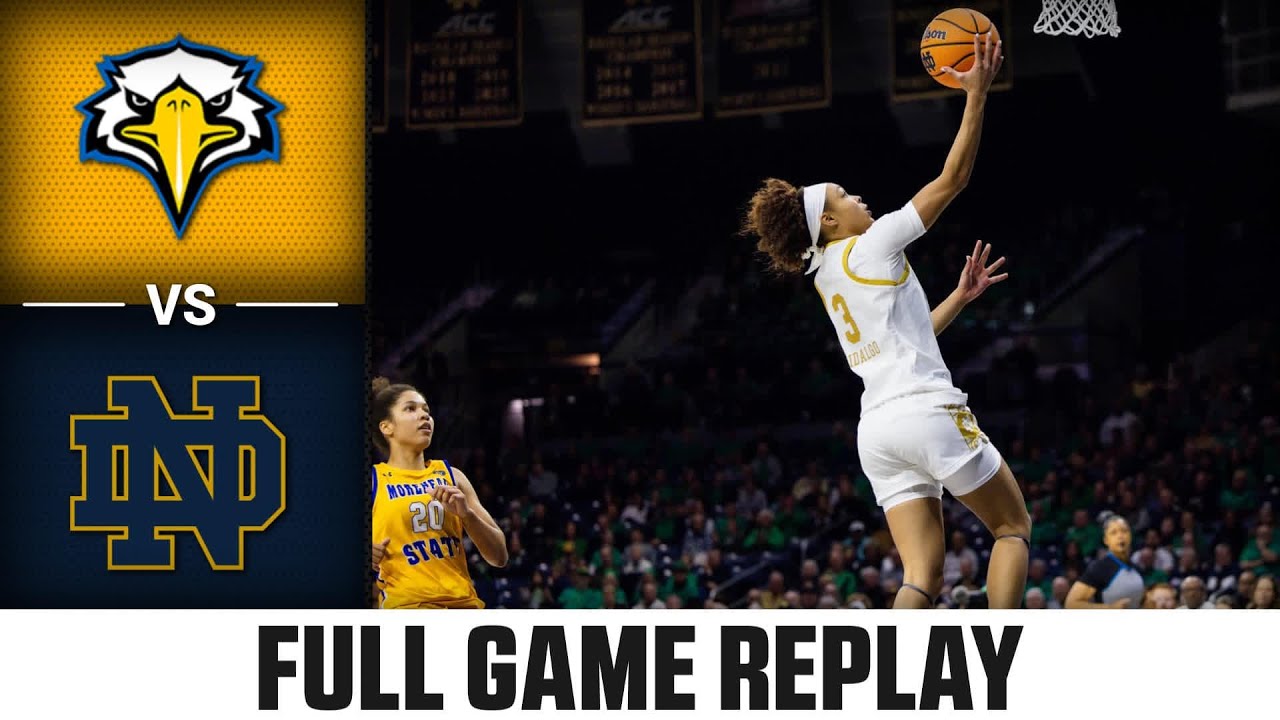 Morehead State vs. Notre Dame Full Game Replay | 2025-26 ACC Women's Basketball