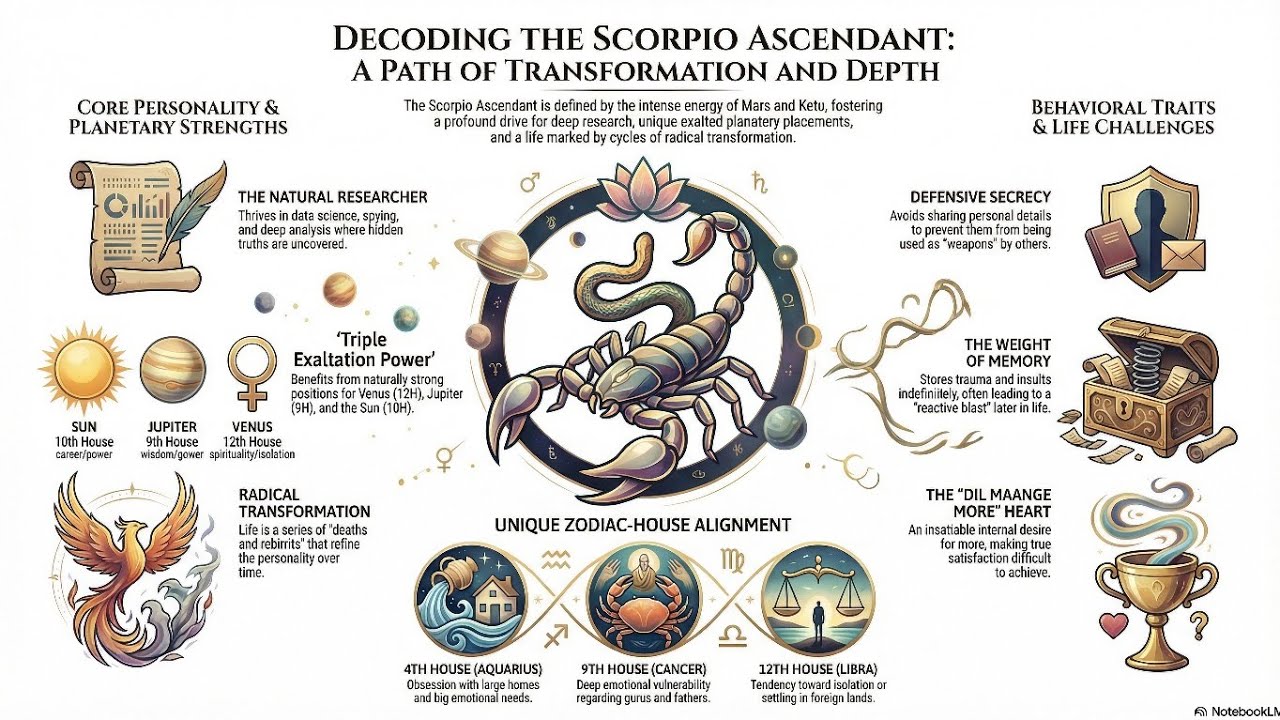 Scorpio Ascendant Blank Chart Prediction | Predictive Astrology Live 3 PM
