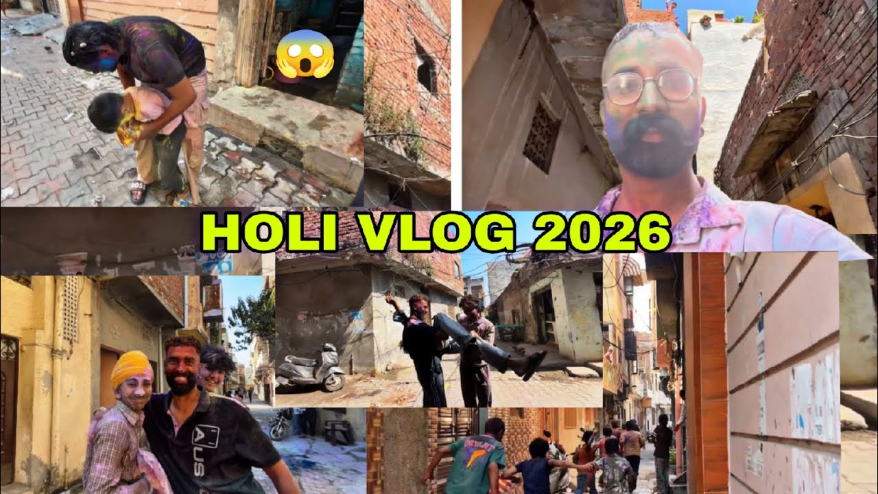 Holi festival in Amritsar 2026#holi #festival#colors #2m #trandingvlog#vlog