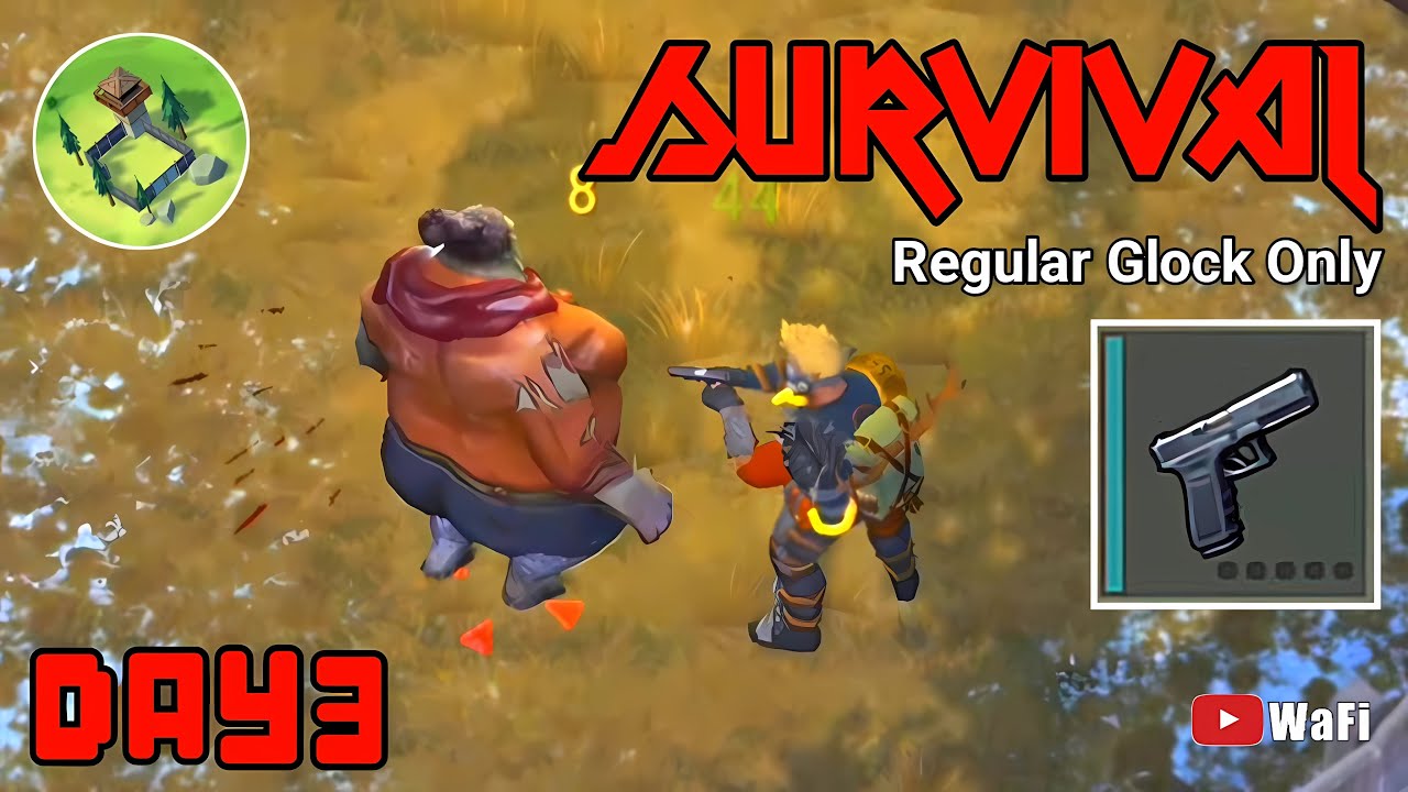 Arena Survival: Day 3 [Glock Only] Last Day On Earth