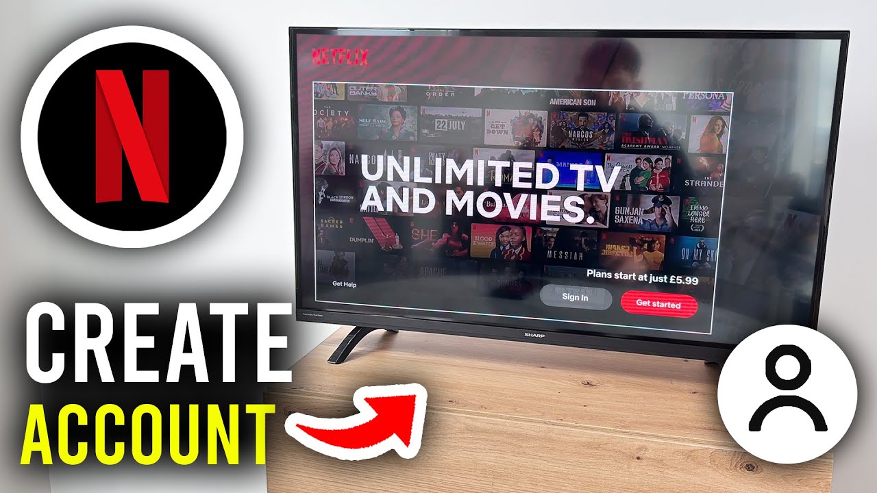 How To Create Netflix Account For Any Smart TV - Step By Step