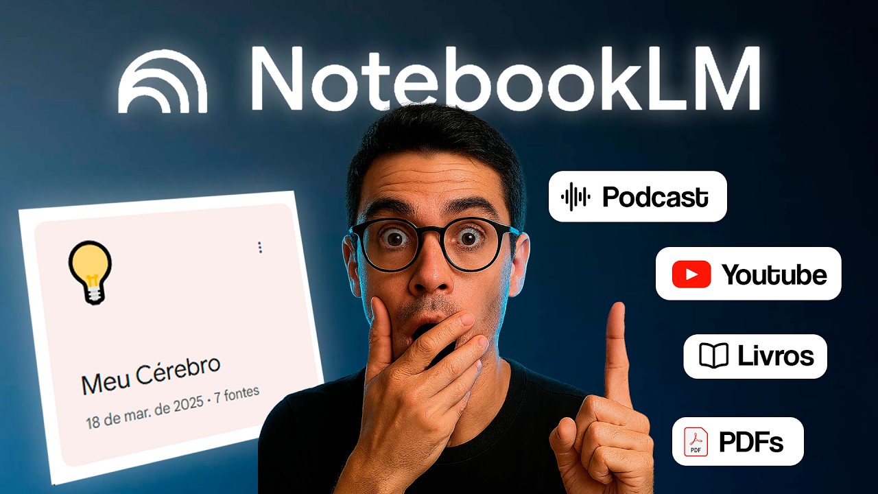 Como Aprender Qualquer Coisa 10x MAIS RÁPIDO Com NotebookLM