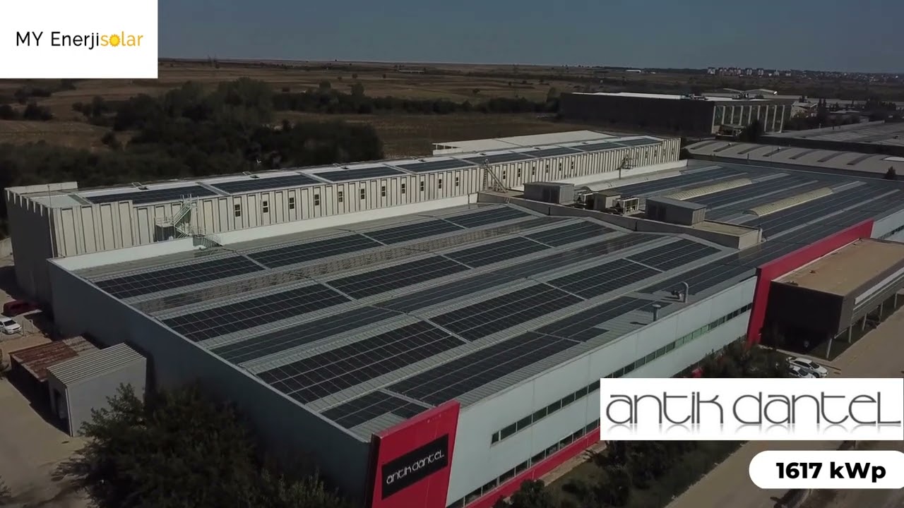 MY Enerji Solar | Tekirdağ Velimeşe Antik Dantel 1617 kWp &Ccedil;atı GES  G&uuml;neş Enerji Sistemleri