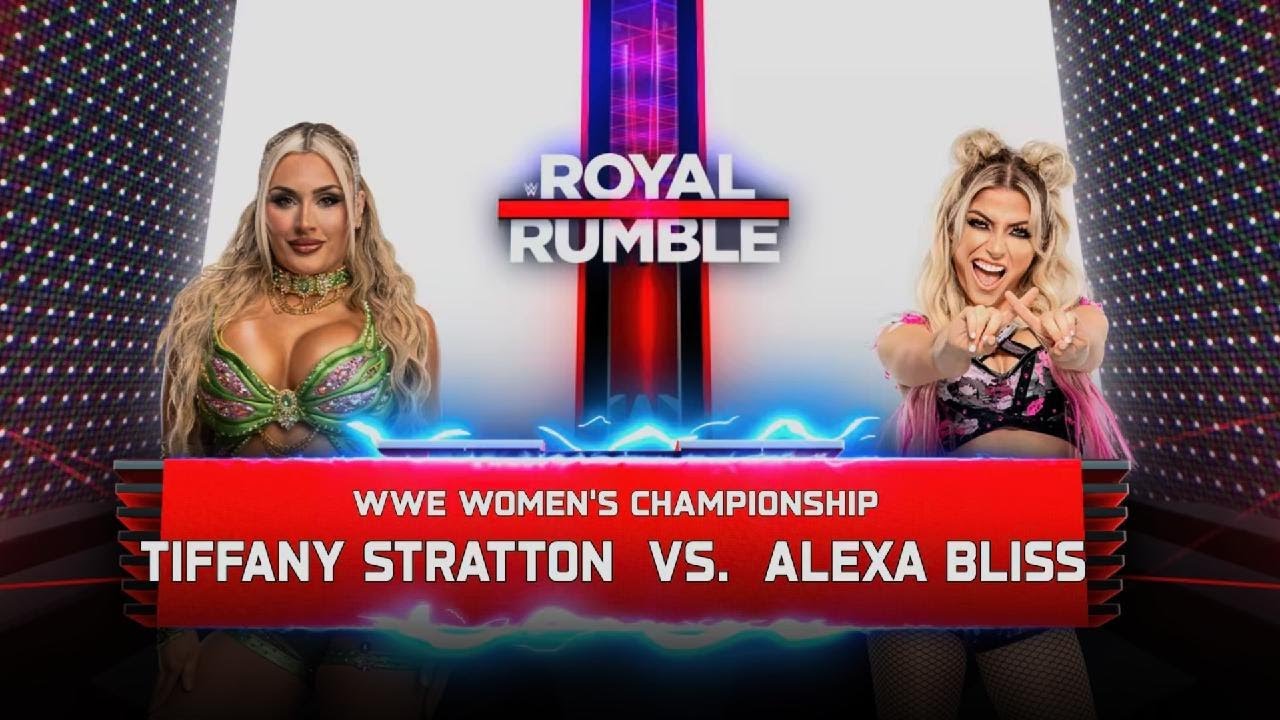 WWE 2K25 Tiffany Stratton vs Alexa Bliss