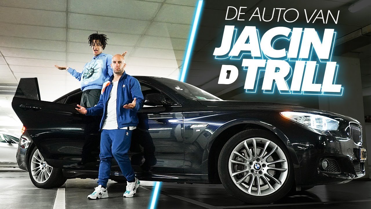JACIN TRILL heeft een BMW zonder RIJBEWIJS?! | De Auto Van | DAY1