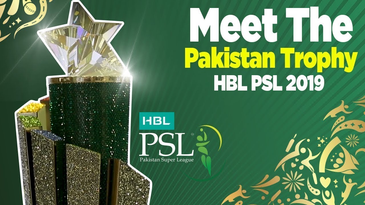 HBL PSL 4 2019 || Trophy unveiling Meet up Ceremony.
