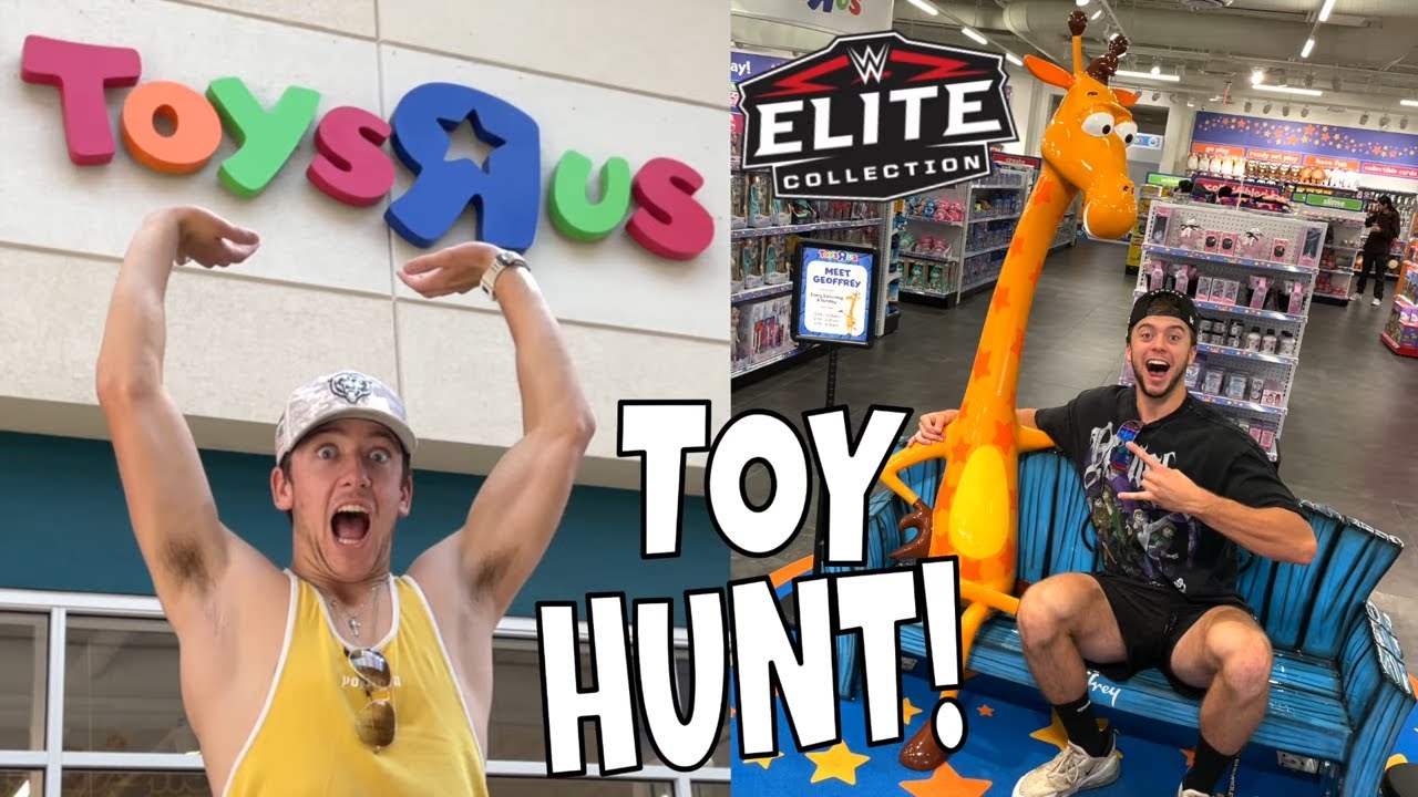 TOY R US WWE TOY HUNT спустя 7 лет!