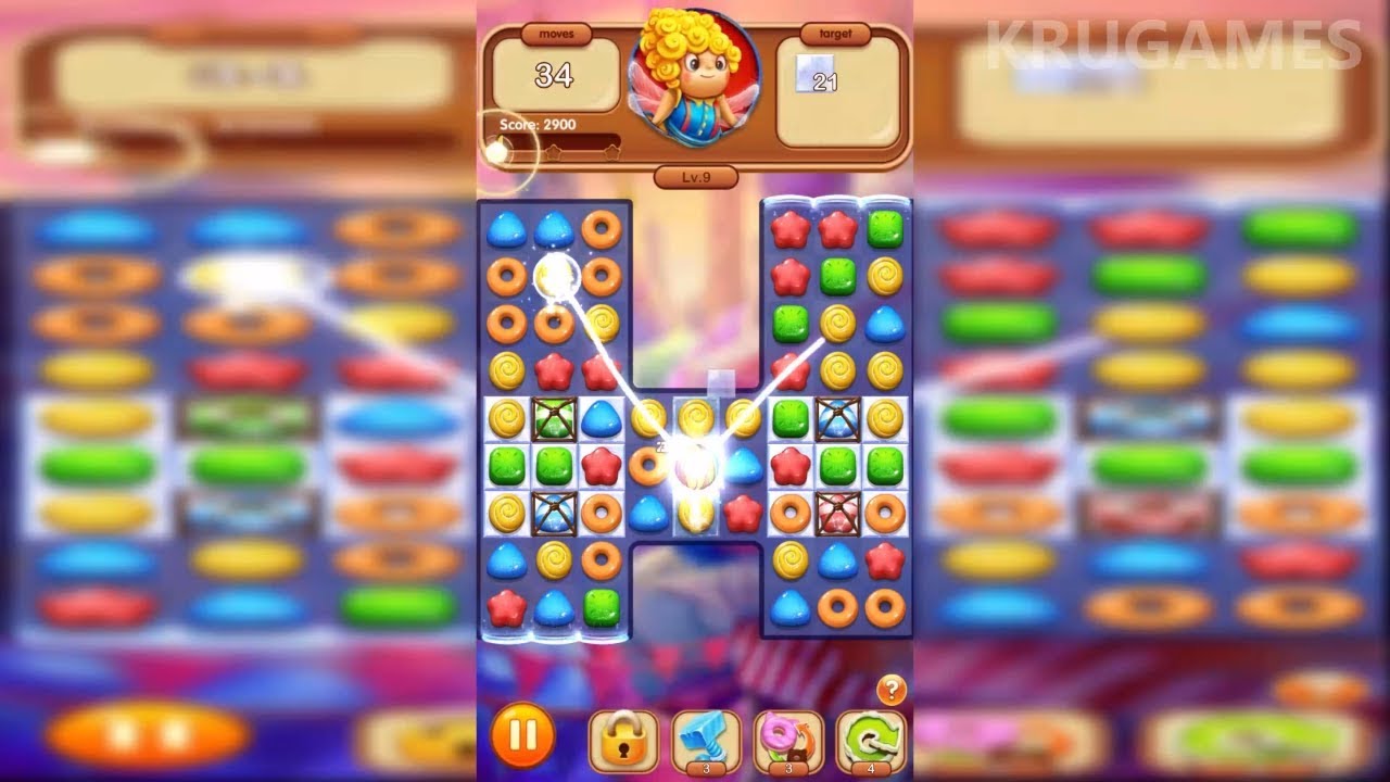 Candy Charming - 2019 Match 3 Puzzle Free Games Android Gameplay