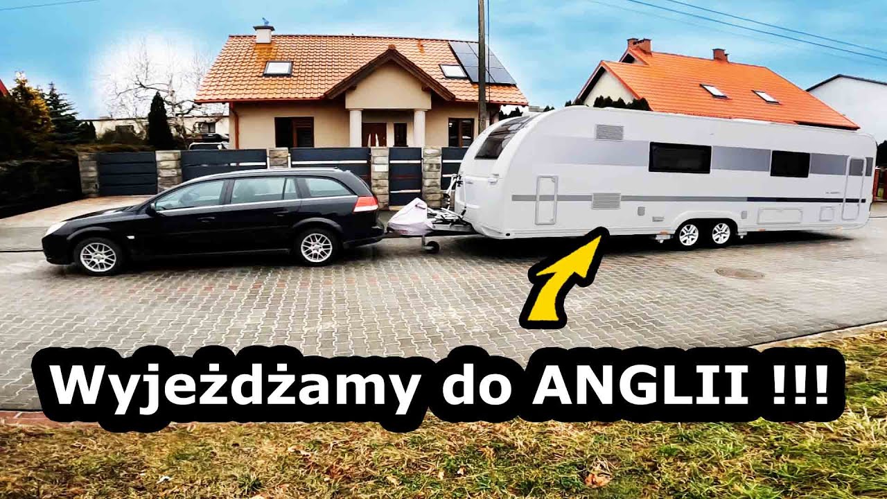 Jedziemy do Anglii !!! - Pakujemy Przyczepę Kempingową! * Jakie mam Obawy przed Podróżą? (#793)