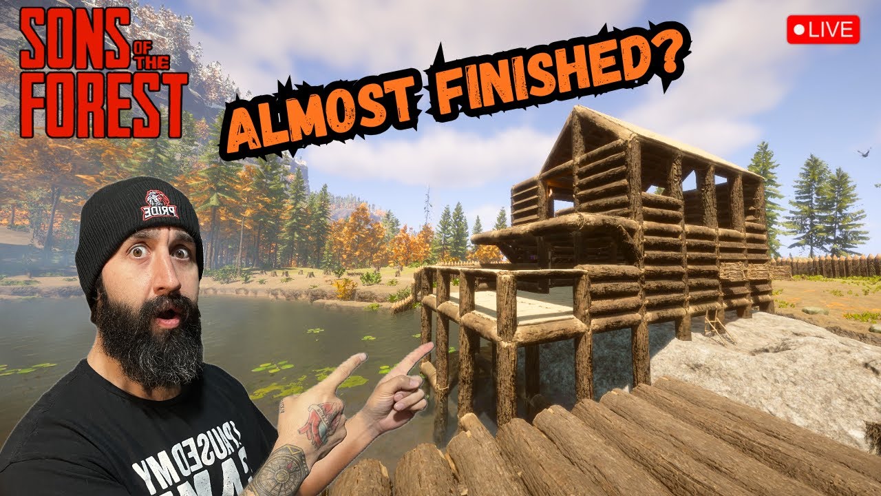 🔴Massive Base Expansion & Gear Hunting in Sons of the Forest – Part 5