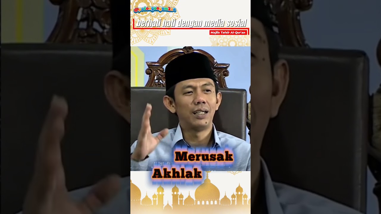 MTA SOLO : hati hati bermedia sosial #ahadpagi #mtatv #pengajian