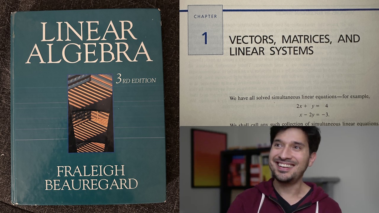 Day 16 – Practicing Math Live (Ch 1. Vectors, Matrices and Linear Systems)