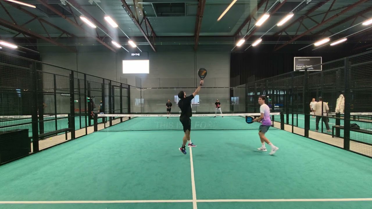 James + Bilal vs Subhan + Bradley 4/6, 6/1, 6/7
