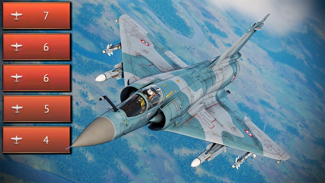 Exploiting a Broken Battle Rating: An Overpowered Beast at 12.3 | Mirage 2000C-S5