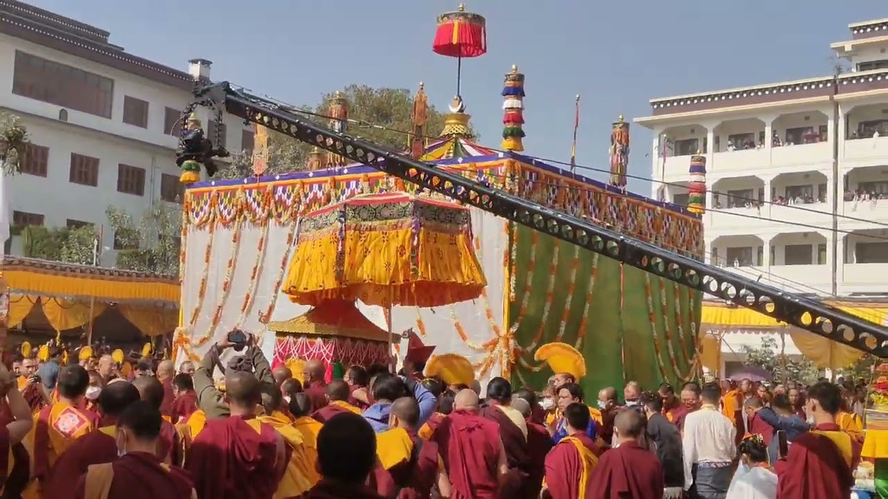 cremation ceremony of H.E. Chogling Rinpoche
