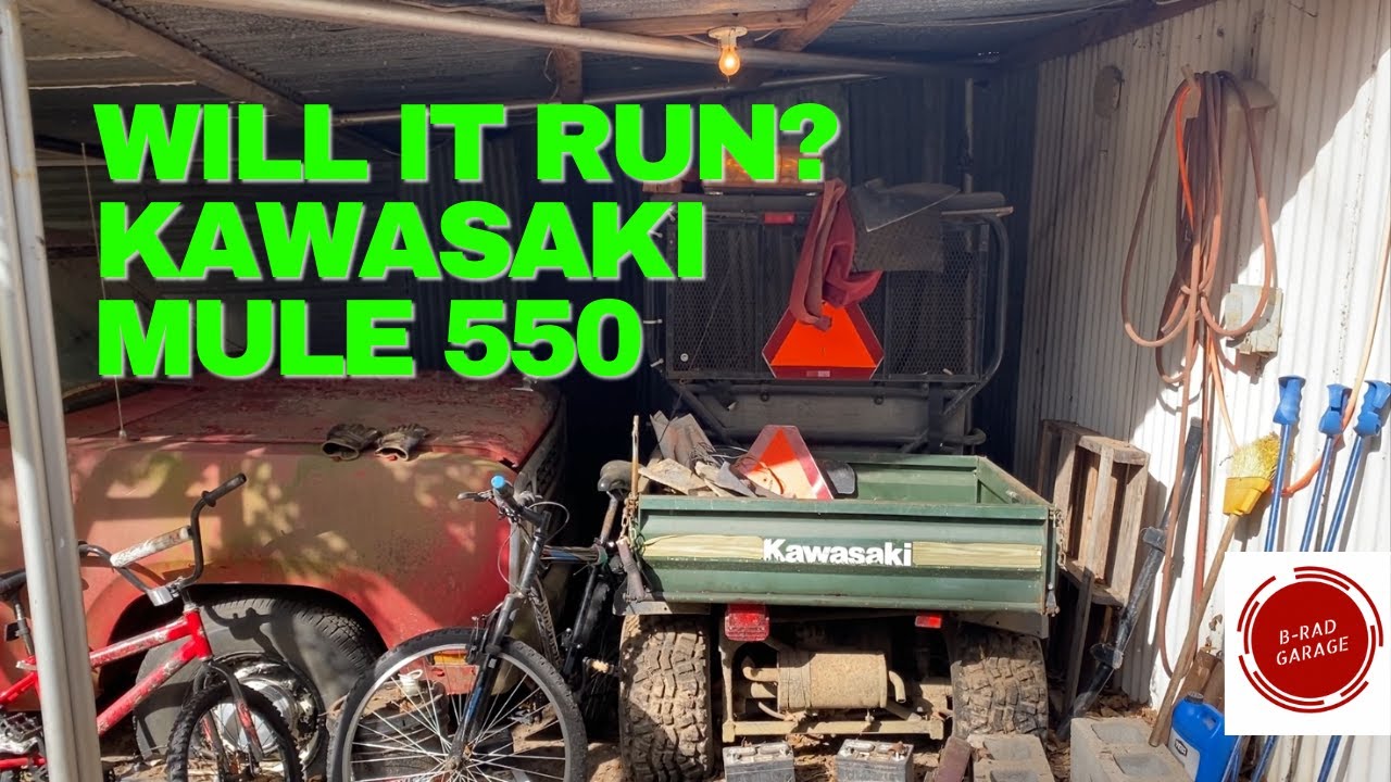 Will It Run? Kawasaki Mule 550 UTV