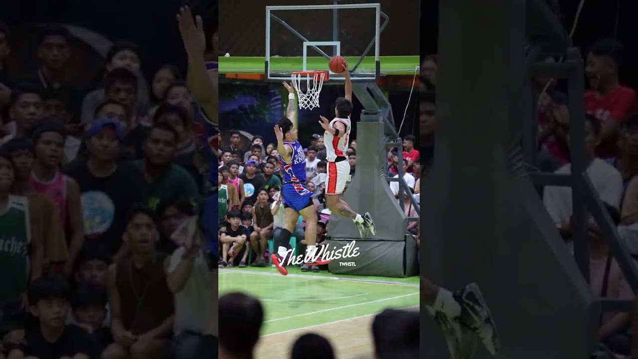 Luis Pablo's dunk in Caloocan! #basketball #trend #mpbl #sony #zve10